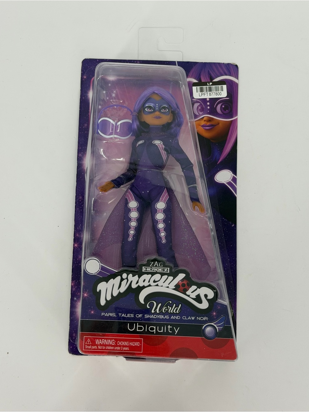 Miraculous World Paris Ubiquity Doll Shadybug and Claw Noir
